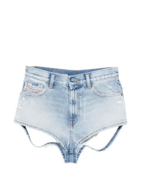 Diesel distressed cut-out shorts Blue A03557007DM