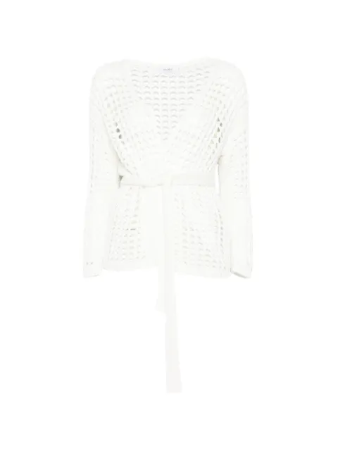 Max Mara Mxpgelo openwork cardigan White 2611341049600