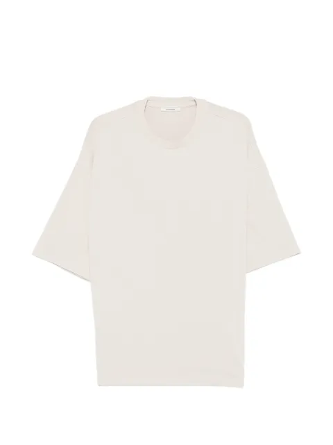 ENTIRE STUDIOS short-sleeve ribbed T-shirt Neutrals ESSS26TT01012