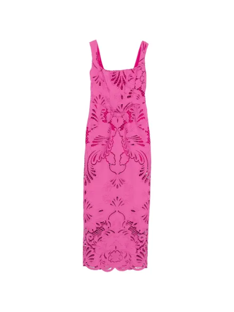 Giuseppe Di Morabito scalloped cut-out maxi dress Pink 06PSDR521S1631315