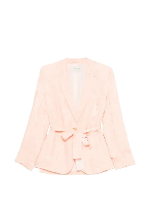 Forte Forte floral belted blazer Pink 14556