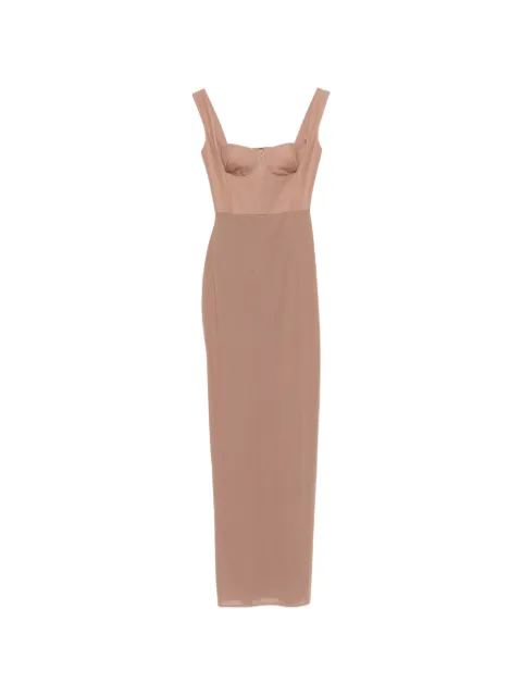 Alex Perry sleeveless maxi dress Neutrals D1605RE26