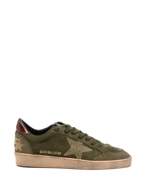 Golden Goose star-embellished sneakers Green GMF01020F008123