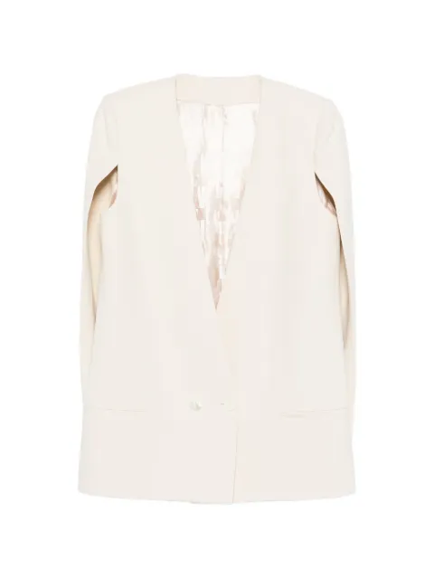 Alberta Ferretti double-breasted gilet Neutrals V05071634