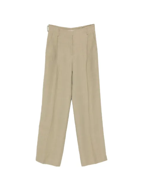 Antonelli pressed-crease trousers Green P8139Q935