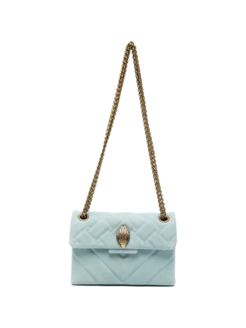 Kurt Geiger London quilted chain shoulder bag Blue 5017382219