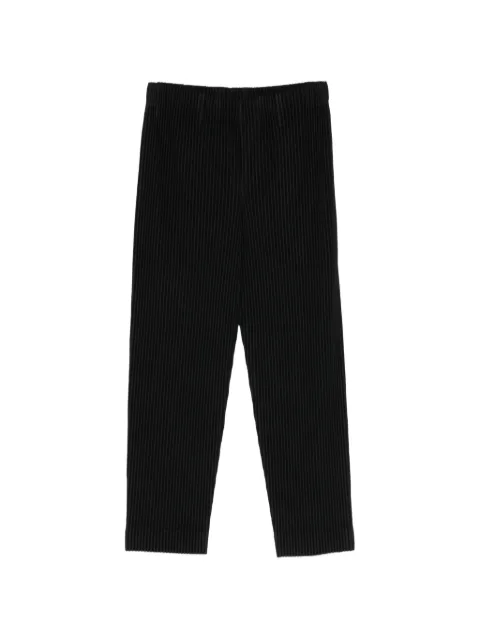 Homme Plissé Issey Miyake pleated trousers Black HP66JF550