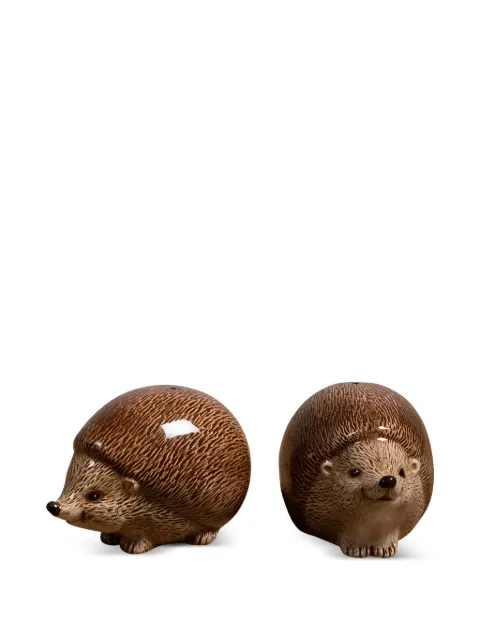 CU I SEEYOU hedgehog salt & pepper set Brown CU28253