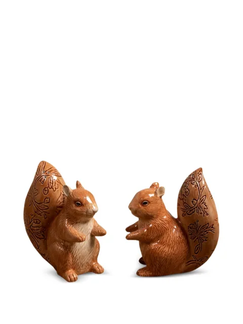 CU I SEEYOU squirrel salt and pepper set Brown CU20353