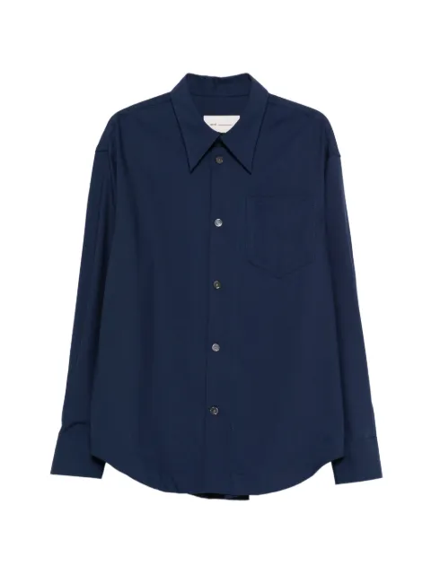 AMI Paris pocket shirt Blue USH808WV0194