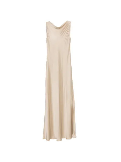 Antonelli Mara cowl-neck dress Neutrals N6897Q355C120