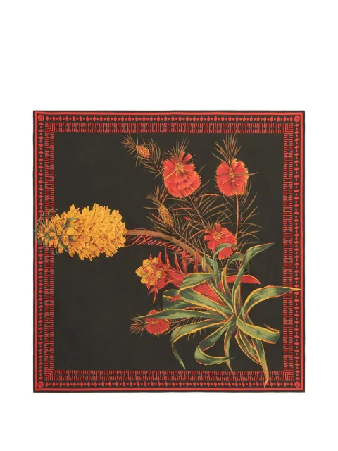 Blumarine floral-print scarf Black P622W420A