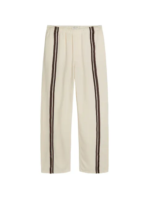 rag & bone Logan striped track pants Neutrals RJ0626S1FEC