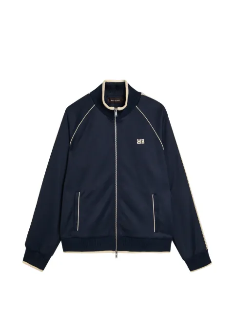 Wales Bonner Motion mesh-panelled track jacket Blue MS26JE06JE1055PES45COTT