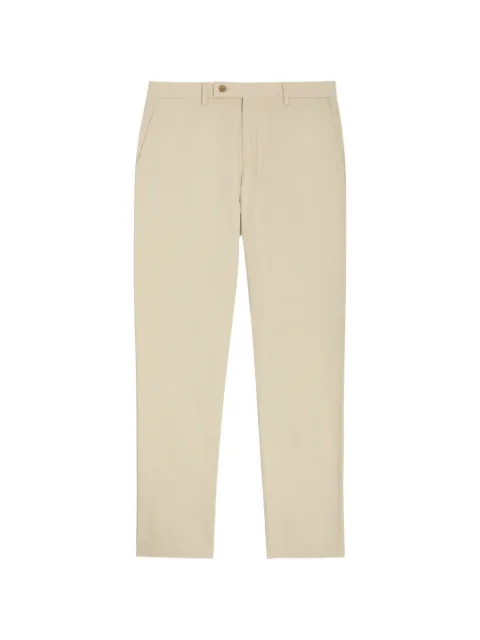 Sunspel straight-leg chino trousers Neutrals MTRS3136