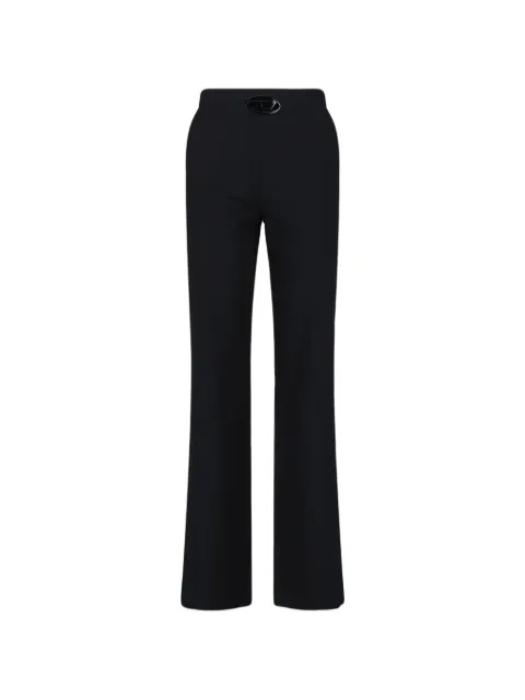 Diesel logo-detail straight trousers Black A201000PHAL