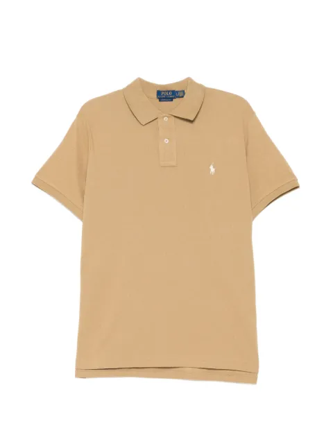 Polo Ralph Lauren The Icon mesh polo shirt Neutrals 710681E11