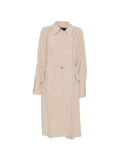 Eleh belted coat Neutrals SS260124