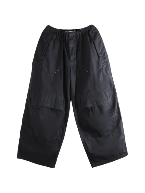 Alexander Wang cargo pants cotton mid-rise Black 1WC1264955