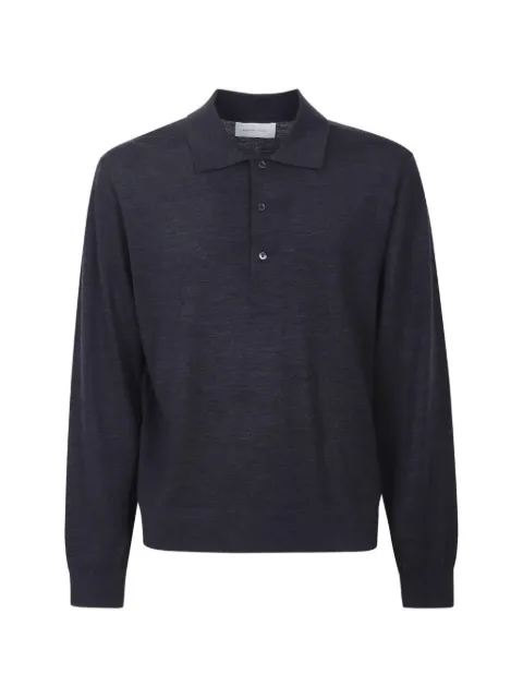 Berner Kühl button-fastening polo shirt Grey 430K19