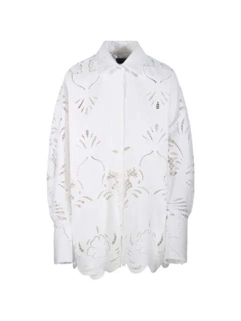 Giuseppe Di Morabito openwork shirt White 06PSED168S16313