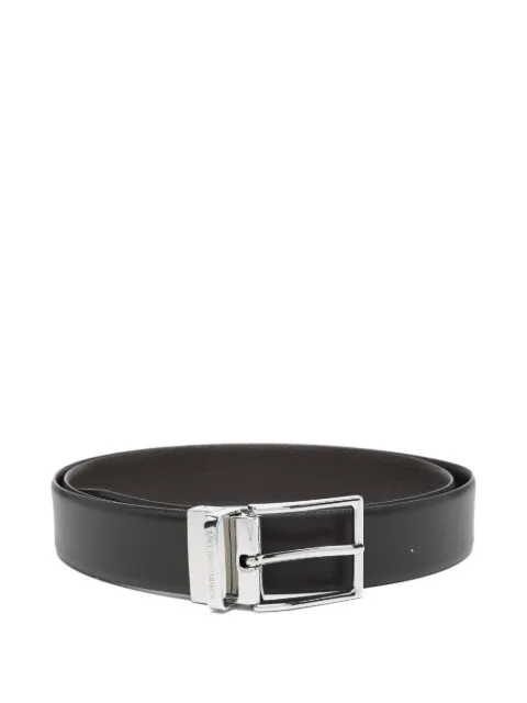 Emporio Armani reversible leather belt Brown EM005540AF24909