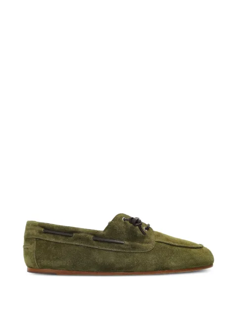 DSQUARED2 D2 college boat shoes Green LUM011801503520