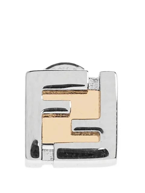 FENDI ff-motif earring Silver 7AK012B08