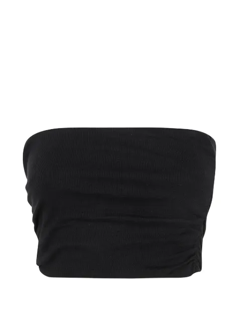 Thom Krom ruched top Black WTS607