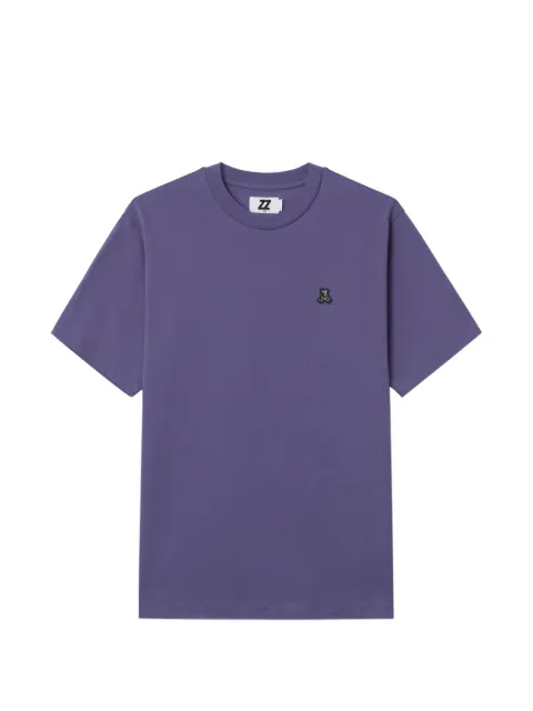 izzue logo-patch T-shirt Purple IZXTEM00448X