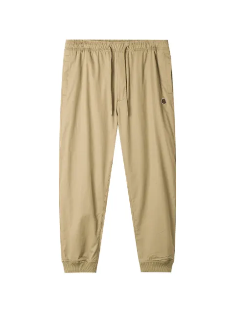 FINGERCROXX elasticated-waistband trousers Neutrals FFXPTM01235X