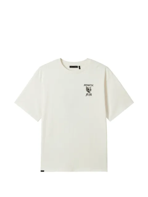 FIVE CM skull-graphic T-shirt Neutrals 5CXTEM00451X