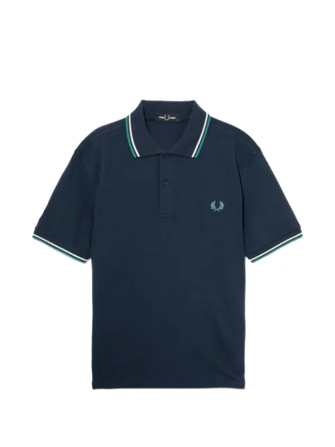 Fred Perry logo polo shirt Blue M3600