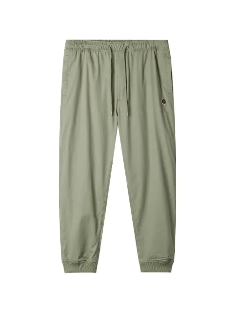 FINGERCROXX logo-patch trousers Green FFXPTM01235X