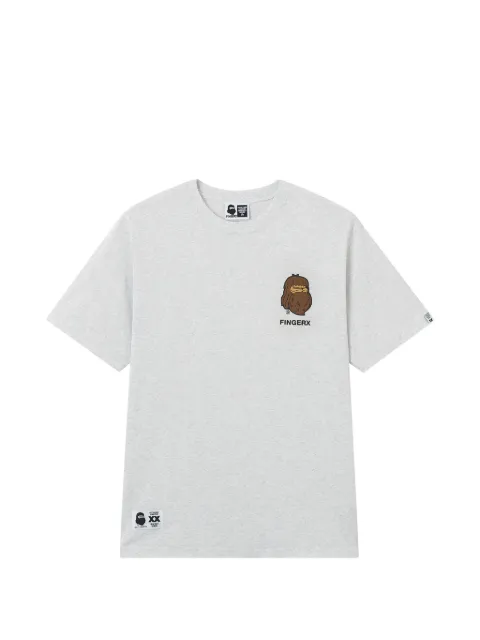 FINGERCROXX graphic print T-shirt Grey FFXTEM01250X