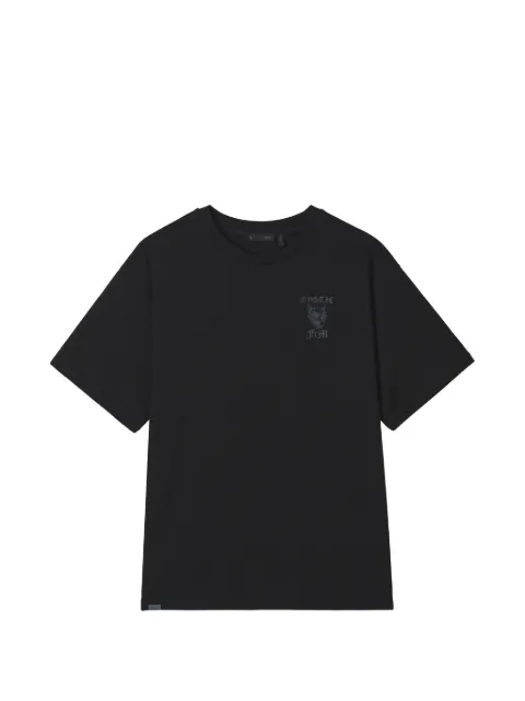 FIVE CM skull-graphic T-shirt Black 5CXTEM00451X