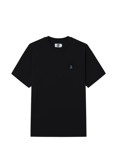 izzue logo-detail cotton T-shirt Black IZXTEM00448X