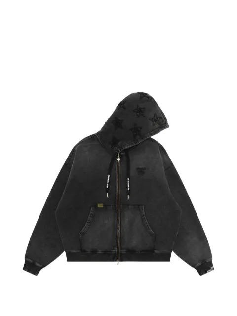 AAPE BY *A BATHING APE® Moonface zip hoodie Black AAPSWMD359XXQ