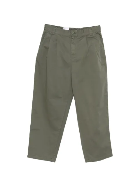 Carhartt WIP pleated trousers Green I033129