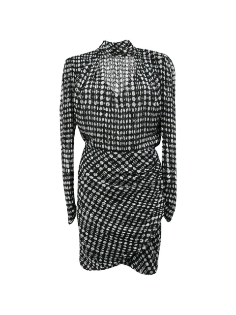 Ba&Sh Brydie gathered-detail mini dress Black NAPPUHKCL463846W