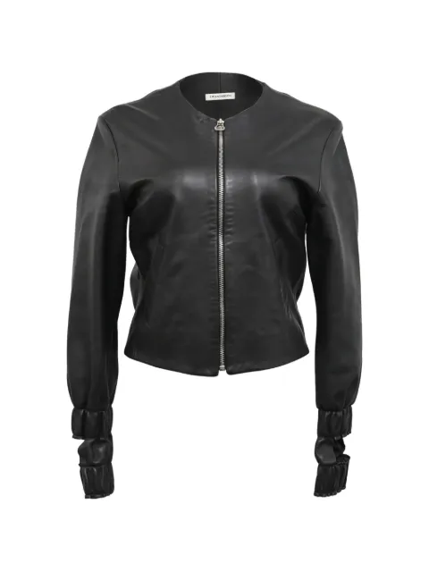 JW Anderson cut-out zip-up jacket Black NAPPUHKCL579075W