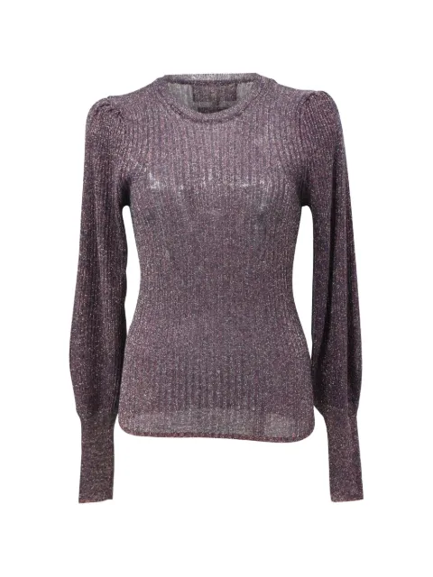 Ba&Sh Lexi puff-sleeve sweater Purple NAPPUHKCL498264W