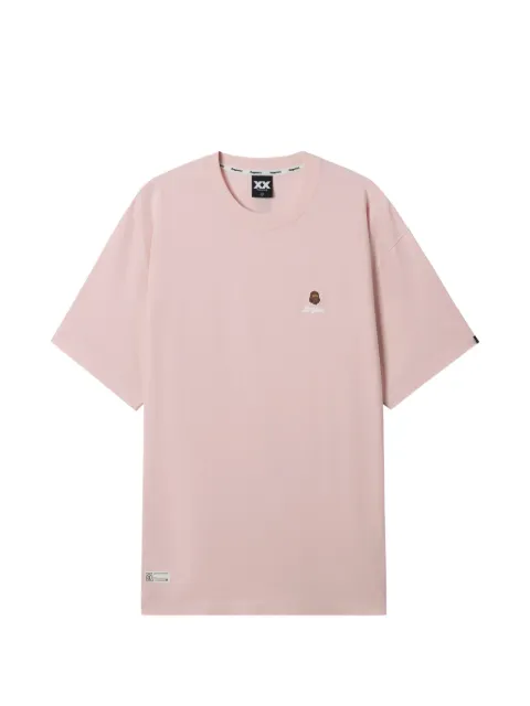 FINGERCROXX logo-embroidered T-shirt Pink FFXTEM01308X