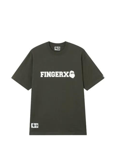 FINGERCROXX logo T-shirt Grey FFXTEM01253X