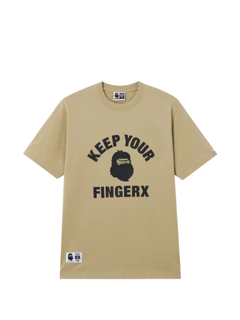 FINGERCROXX Keep Your Fingerx T-shirt Neutrals FFXTEM01251X