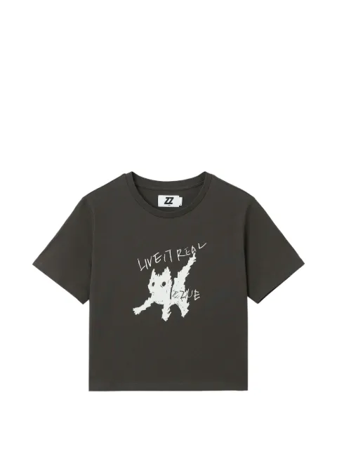 izzue graphic T-shirt Grey IZXTEW00929X
