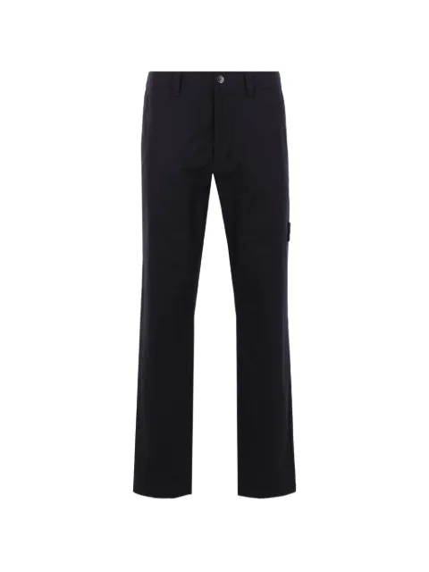 Stone Island patch trousers Black L1S153100018S0F01