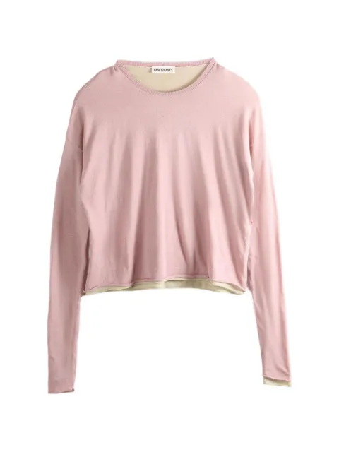 Casey Casey long-sleeve top Pink 26FK040
