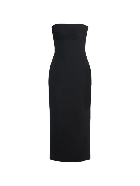 AXEL 113 Margot strapless midi dress Black MARGOTDRESS