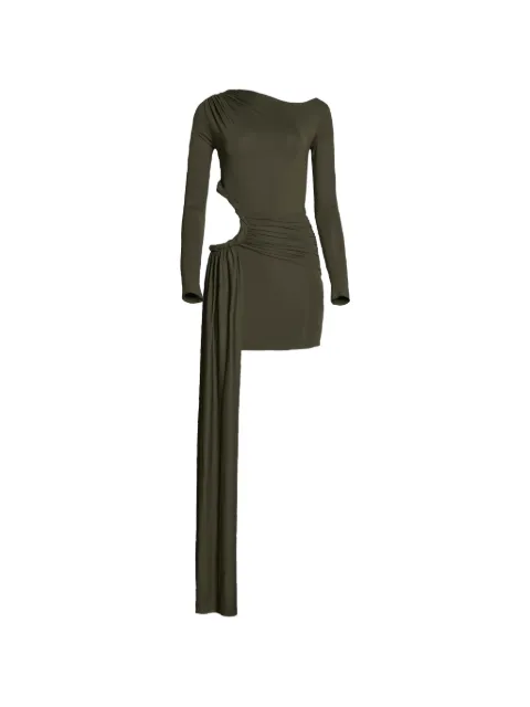 AXEL 113 Tyla long-sleeve mini dress Green TYLAWITHSLEEVESDRESS